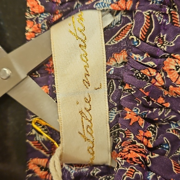 💕NATALIE MARTIN💕 Ella Top ~ Petite Fleur Print Aubergine In Pink Large NWT - Picture 9 of 11